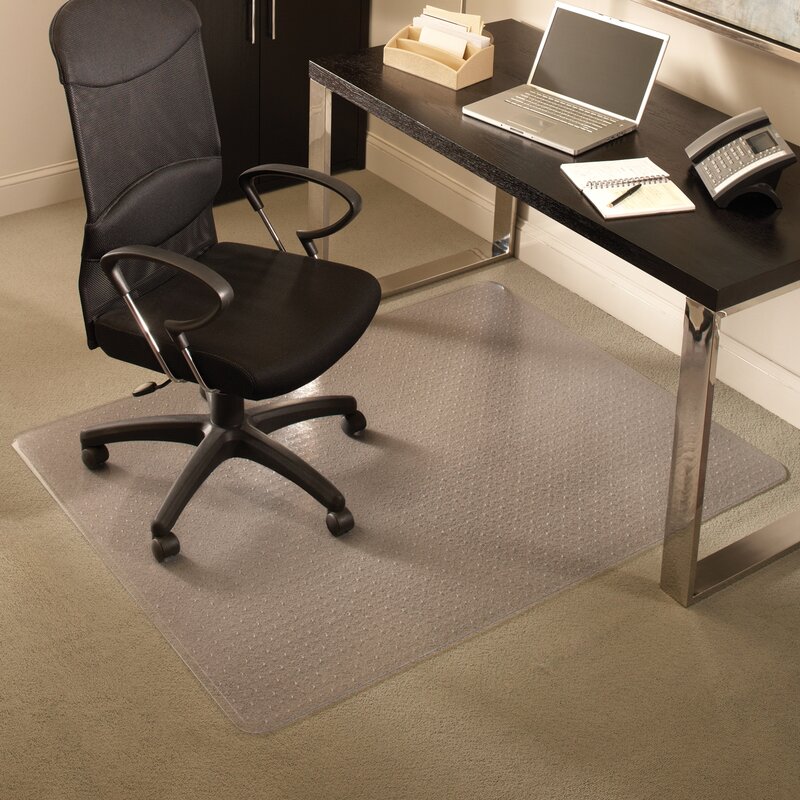 Es Robbins Extra High Pile Carpet Beveled Chair Mat Wayfair